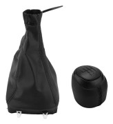 Växelspaksknopp med damaskbälgsskydd för Saab 93 9-3 2003-2012 55566207 55353898