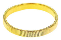Herrskjorta Ärmhållare Metall Anti-Slip Elastiskt Armband Armband Guld