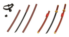 Kotobukiya M.S.G. Model Kit Accessory Set Heavy Weapon Unit 56 Japanese Sword 2 Black Sword