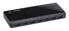 TP-LINK UH720 - Hubb - 7 x SuperSpeed USB 3.0 - skrivbordsmodell