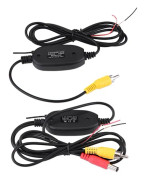 Keenso Backkamera 2.4G Trådlös RCA Video Sändare Mottagarsats Kamera Monitor System DVD Monitor Reversering Camera Reverse Support