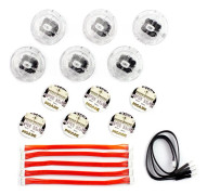 Pimoroni - Picade Plasma Kit illuminated Arcade Buttons - 6-button kit