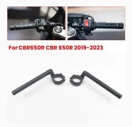 Svart vänster handtagsklämma för CBR650R 650R 2019-2023
