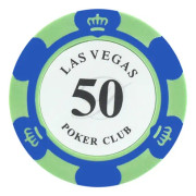 Flerdenominationer marker, bärbara spelmarker, Las Vegas kasinomynt, 100 stycken