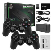 2024 Ny Retro 20000+ 4k HDMI TV Video Game Stick Retro spelkonsol med 2 trådlösa kontroller 4k Game Stick