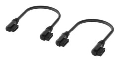 Corsair integrationskabel - CL-9011133-WW - iCUE Link-kablar - 2X 135 mm Slim 90 - Svart