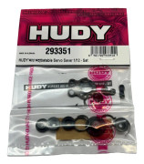 Hudy Alu Adjust Servo Saver 1/12 Set