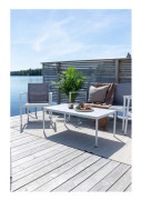 Break Loungegrupp 4-sits Vit