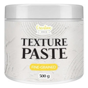 Creative Deco finkornig strukturpasta 500g | Konstnärlig teckning| Avlastningsstruktur | Texture Paste | Kreativ aktivitet