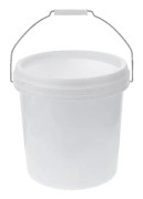 Behållare lock gallon färger hink 1,5 gallon hink handhållen plasthink färg hink behållare gallon hink handtag