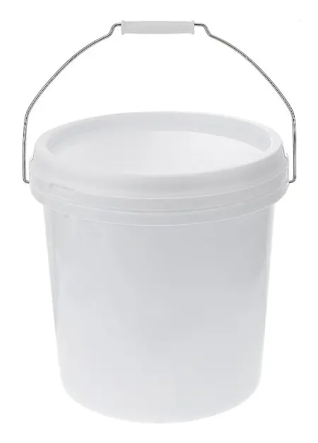 Behållare lock gallon färger hink 1,5 gallon hink handhållen plasthink färg hink behållare gallon hink handtag