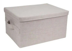 Box Förvaring Stor Beige