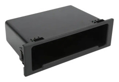 Bilstereo Audio Radio Förvaringsbox 1Din Dashboard Organizer Svart Ersättning för