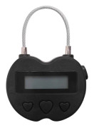 Smart Time Lock LCD-display Time Lock USB-laddningsbar tillfällig timerhänglås reseelektronik Ti