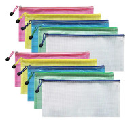 Extra tjocka A6-filpåsar, 10 st (A6-blixtlås) A610PCS