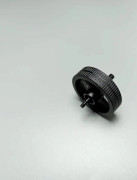 Ersättningshjul för metallrullmus - kompatibel med Logitech G403 G703 G603 G403 Hero G703 Hero (svart)