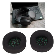 Ersättning för hörlursöronkuddar Uppgraderade öronkuddar med hög elasticitet för SteelSeries Arctis 3/5/7 Grön siden