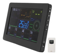 Digital väderklocka Färgdisplay Multifunktionell ABS-skal