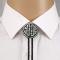 Fashion Western Cowboy Slips Shining Lång Stjärna Texas Bolo Tie Halsband