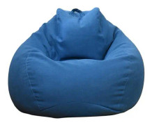 Ny design extra stora säckstolar Soffa Överdrag inomhus Lazy Lounger För Vuxna Barn Hotsale Hög kvalitet Blå 90 * 110cm