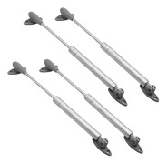 Gasfjäder, gasfjäderlyftdörr, 4 teleskopstänger, pneumatiskt hydrauliskt stöd för skåpdörr, olivhuvud