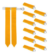 12-pack Flag Football Team Set - 12 bälten med 24 flaggor,