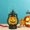 Hängande ponnylampa i form av pumpahuvud - Halloweendekoration