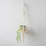 100cm Tassel Leaf Woven Tapestry Stand, Förvaringsställ Väggdekor, Bohemian Tapestry, Hemväggdekor