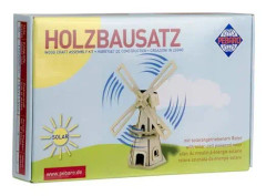 Pebaro Wooden Solar Windmill Construction Set - 834/1