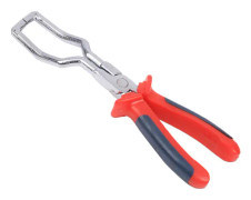 Bränsleledningsfrigöringstång, slangklämmortång, bilbränsleledningsborttagningstång kompatibel med bränsleledningar, 21 cm