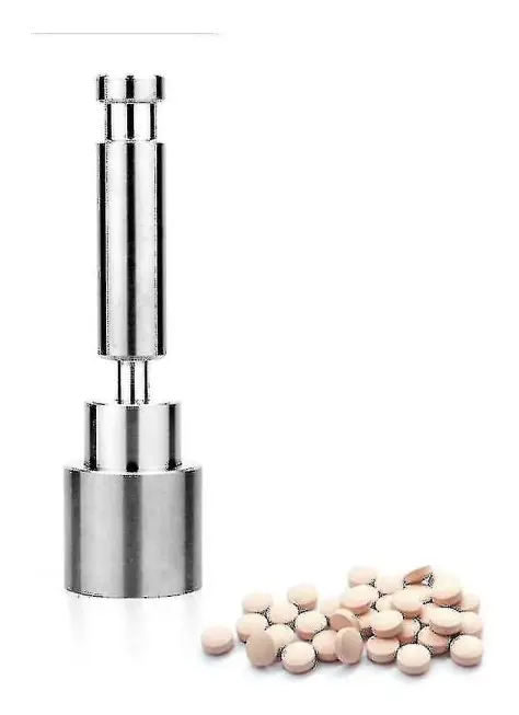 Hand Tablet Press Machine, Pill Press Machine Pill Making Tool för att göra sockerdiskar Kompatibel Hem, 6mm-10mm-[HK]