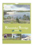 Burde Väggkalender Klassiska Sverige 2025