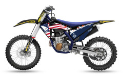 Ufo Patriot Husqvarna Tc 125 19-22 Plastkit