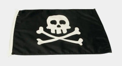 Piratflagga Dödskalle, 60 x 40 cm