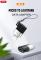 TelForceOne XO USB adapter NB149-B micro-USB to lightning adapter black