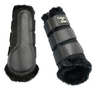 Back on Track Brush boot 3D ludd Svart L