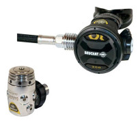 Beuchat Regulator Set Vr300 Din 300 Bar Svart,Silver