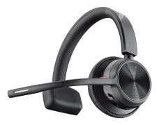 Headset - Bluetooth - trådlöst - USB-C - HP Inc. - Poly Voyager 4310 - Voyager 4300 series - headset - on-ear - Blå
