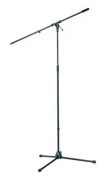 König & Meyer K&M 21021-55 Mikrofonstativ med boom-arm Overhead 112-201 cm Svart