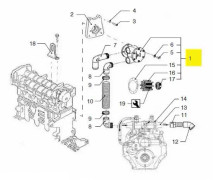 Vetus Råvattenpump E+g Vf4/5