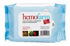 Hemofarm plus Wipes 20 Sob 60 Enheter