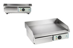 Elgrill med hög kant, bredd 55 cm