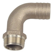 Perko Slangadapter 90° Grå 1 1/4´´