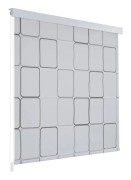 Rullgardin för dusch 120x240 cm fyrkant