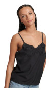 Superdry Topp Studios Upspec Cami Svart XS Kvinna