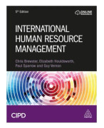 International Human Resource Management (häftad, eng)