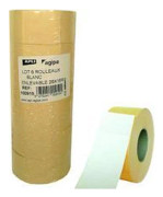 agipa-etiketter för prispistoler, 26 x 16 mm, vit