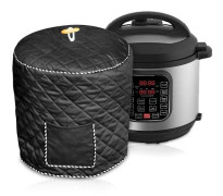 Instant Pot Tillbehör Tygöverdrag, Attraktivt Köksmaskinsöverdrag, Quiltat Tyg Med Fickor, Antistatiskt, Lätt Att Rengöra Och Vikbart