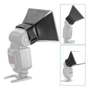 Mini Fotodiffusor Rund Kvadrat Mjuk Ljuslåda för Nikon Sony Kamera