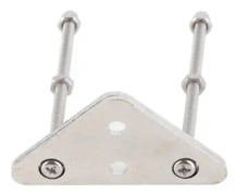 Skateboardväggfäste Metall Silver Multifunktionell Elsparkcykel Display Förvaringsställ för Balanscykel